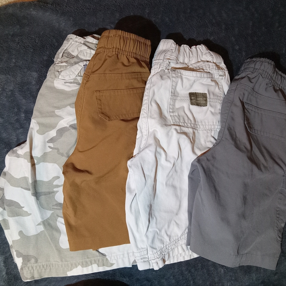 Size 7 Boys Shorts Wrangler Faded Glory Weatherproof